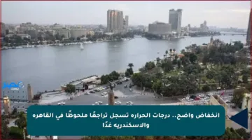 انخفاض واضح.. درجات الحرارة تسجل تراجعًا ملحوظًا في القاهرة والإسكندرية غدًا